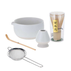Set à matcha blanc