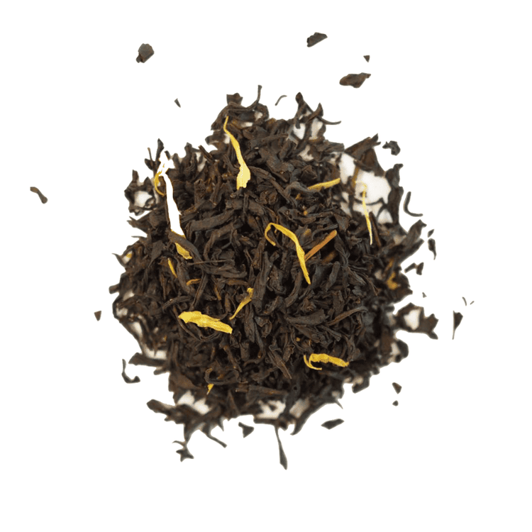 Thé noir BIO (Chine) aromatisé à la bergamote de Sicile