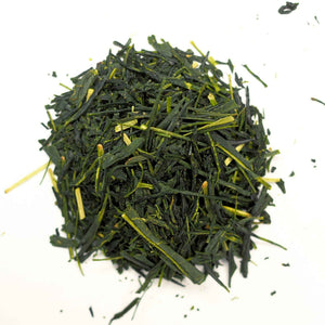 Thé vert velouté aux notes légumineuses (asperge) 