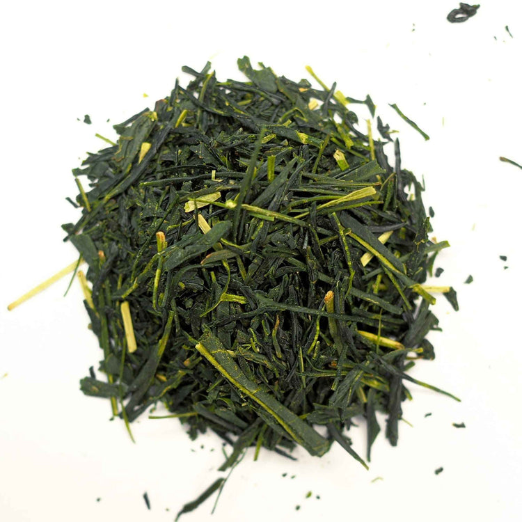 Thé vert velouté aux notes légumineuses (asperge) 