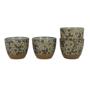 Coffret 4 tasses en Céramique japonaise