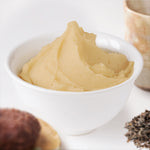 Crème de haricots blancs au sésame noir